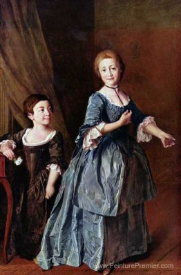 Portrait de princesses Davydova et Rzhevskaya