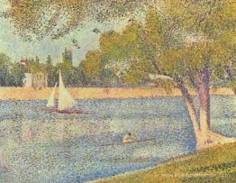 La rivière Seine à La Grande-Jatte