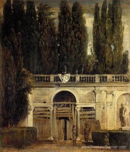 Villa Medici à Rome (façade de la Grotte Logia)