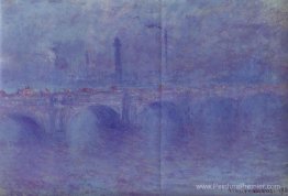 Bridge Waterloo, effet du brouillard