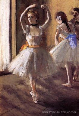 Deux danseurs du studio (école de danse)