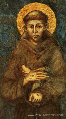 Saint François d'Assisi (détail)