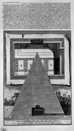 Les antiquités romaines, t. 3, plaque xlv. Cross section de la p