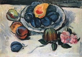 Nature morte avec des prunes