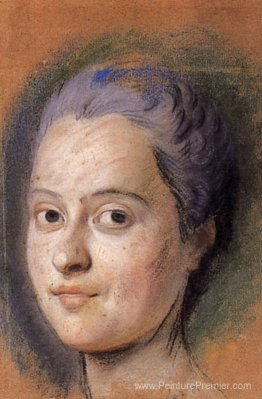 Préparation du portrait de la Dauphine Marie Josephe de Saxe