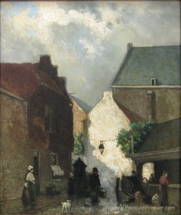 Soleil du marché des poissons