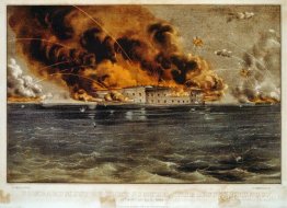 Bombardement de Fort Sumter, Charleston Harbor 12 et 13 avril 18