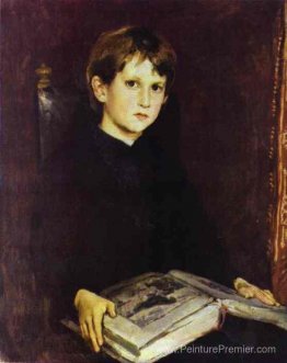 Portrait de Michael Vasnetsov, le fils de l'artiste