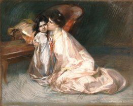 Mère avec fille