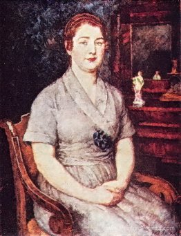 Portrait de l'épouse de l'artiste Maria Ivanovna Mashkova