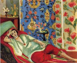 Odalisque dans un pantalon rouge