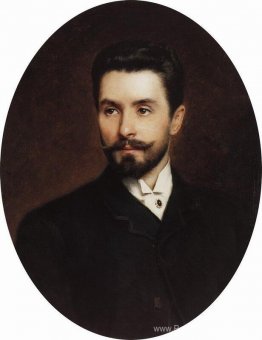 Portrait du chanteur d'opéra russe Nikolay Figner