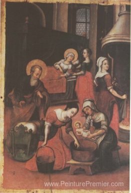 Icône La nativité de la Vierge Marie (fragment)