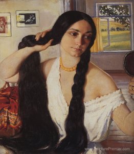 Portrait d'Olga Konstantinovna Lancere