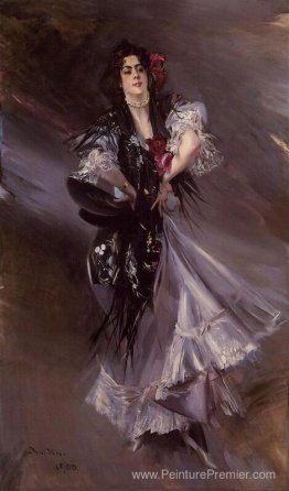 Portrait d'Anita de la Ferie - Le danseur espagnol