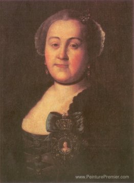 Portrait d'une maîtresse Agrippina Leontyevna apraksina