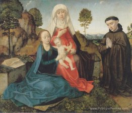 Vierge et enfant avec Saint-Anne et un donneur franciscain
