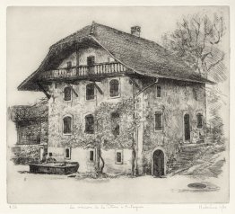 Maison de l'ancien sou à Antagnes Canton Vaud Suisse / Suisse