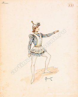 Conception d'un costume médiéval masculin