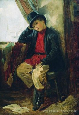 Portrait de Vladimir Makovsky dans l'enfance