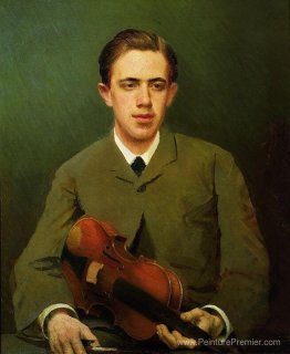 Portrait de Nikolay Kramskoy, le fils de l'artiste