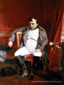 Napoléon Bonaparte abdiqué à Fontainebleau