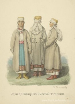 Vêtements de vêtements de la province de Kiev