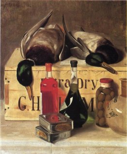 Nature morte avec des collines