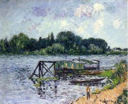 Le buanderie sur la Seine à Herblay