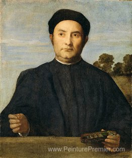 Portrait d'un bijoutier, peut-être Giovanni Pietro Crivelli