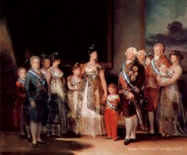 Charles IV d'Espagne et sa famille