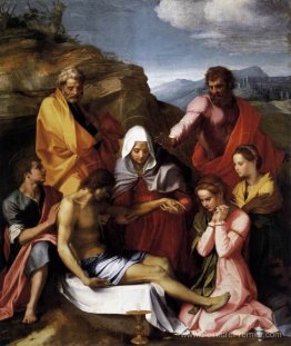 Pietà avec des saints