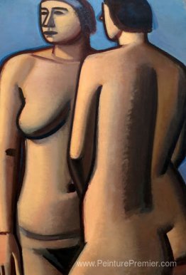 Deux nus féminines