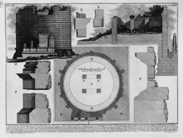 Les antiquités romaines, t. 3, planche XIII. Plan de la tombe de