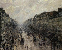 Boulevard Montmartre Morning Foggy