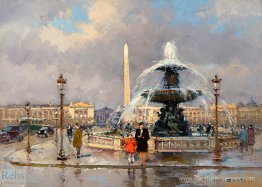 Fontaine sur place de la concorde