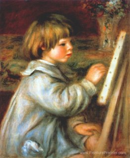 Portrait de la peinture de Claude Renoir