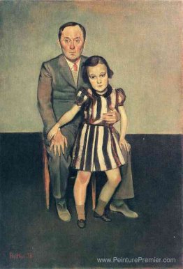 Joan Miro et sa fille Dolores