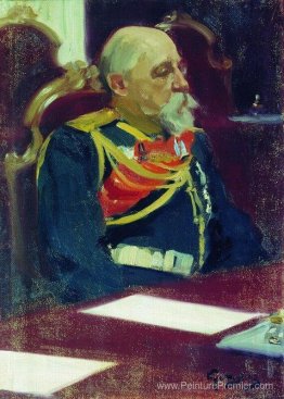 Portrait d'un gouverneur général de Finlande N.I. Bobrikov