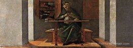St Augustine Dans son étude, Predella Panel du retable de St Mar