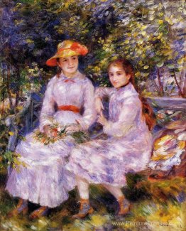 Les filles de Paul Durand Ruel (Marie Theresa et Jeanne)