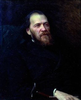 Portrait du poète Yakov Polonsky