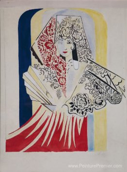 Affiche du projet pour le ballet par Manuel de Falla, El Amor Br