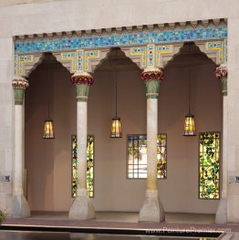 Loggia de Laurelton Hall, Oyster Bay, New York