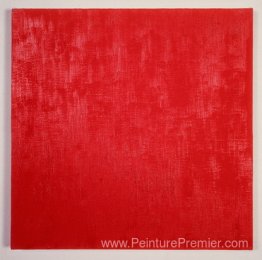 Étude sur l'huile: milieu rouge du cadmium