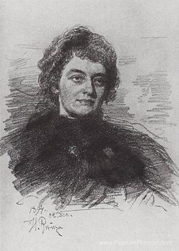 Portrait de Zinaida Nikolayevna Gippius