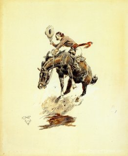 Cheval et cow-girl