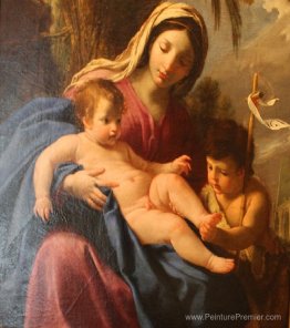 La Vierge et l'Enfant Jésus avec St. Jean