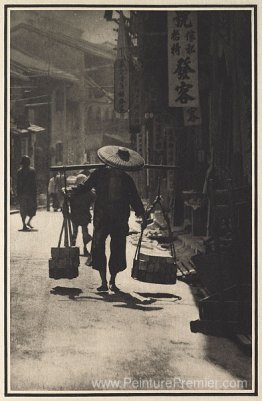 Une rue en Chine