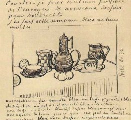 Nature morte avec cafetière